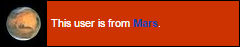 from mars userbox