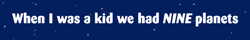 nine planets banner