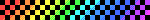 rainbow checkers blinkie