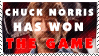 chuck the game stamp