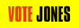 vote jones button
