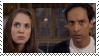 annie and abed stamp