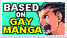 based on gay manga stamp