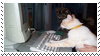 cat computer stamp