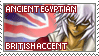 egypt britain stamp