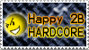 happy hardcore stamp