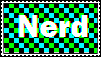 nerd stamp