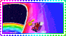 rainbow road stamp