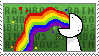 rainbows stamp