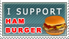 support burger stamp